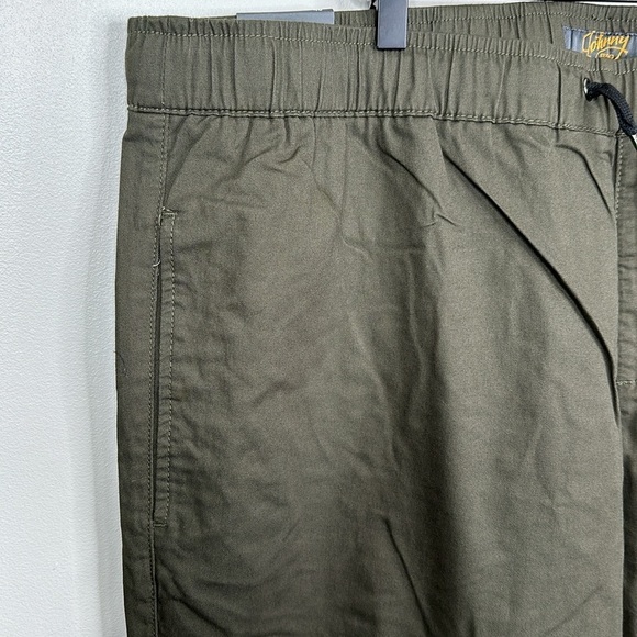 Johnny Bigg Leon Elastic Waist Cargo Pant in Khaki Green Men’s Size 46 - Picture 3 of 8